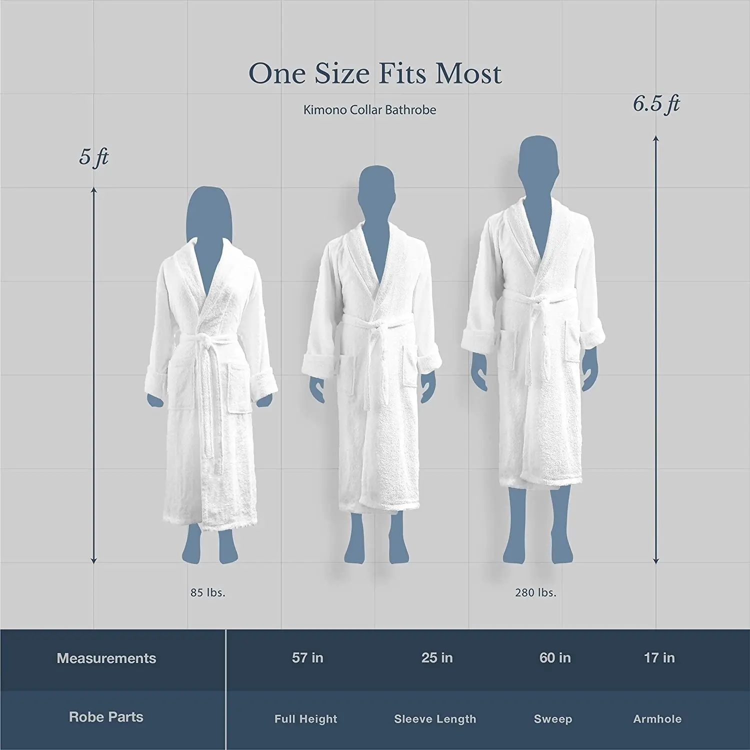 Black King & Queen Bathrobes - Image 5